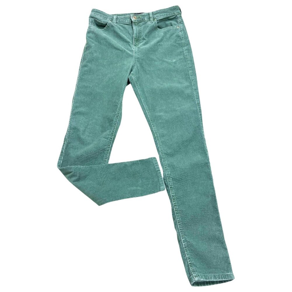 Marks and Spenser Collection Sage‎ Skinny Leg Corduroys